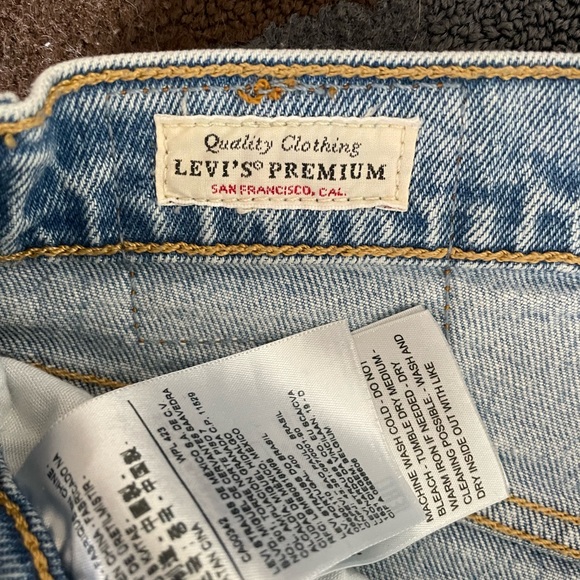 LEVIS 501 SKINNY JEANS - Picture 3 of 6